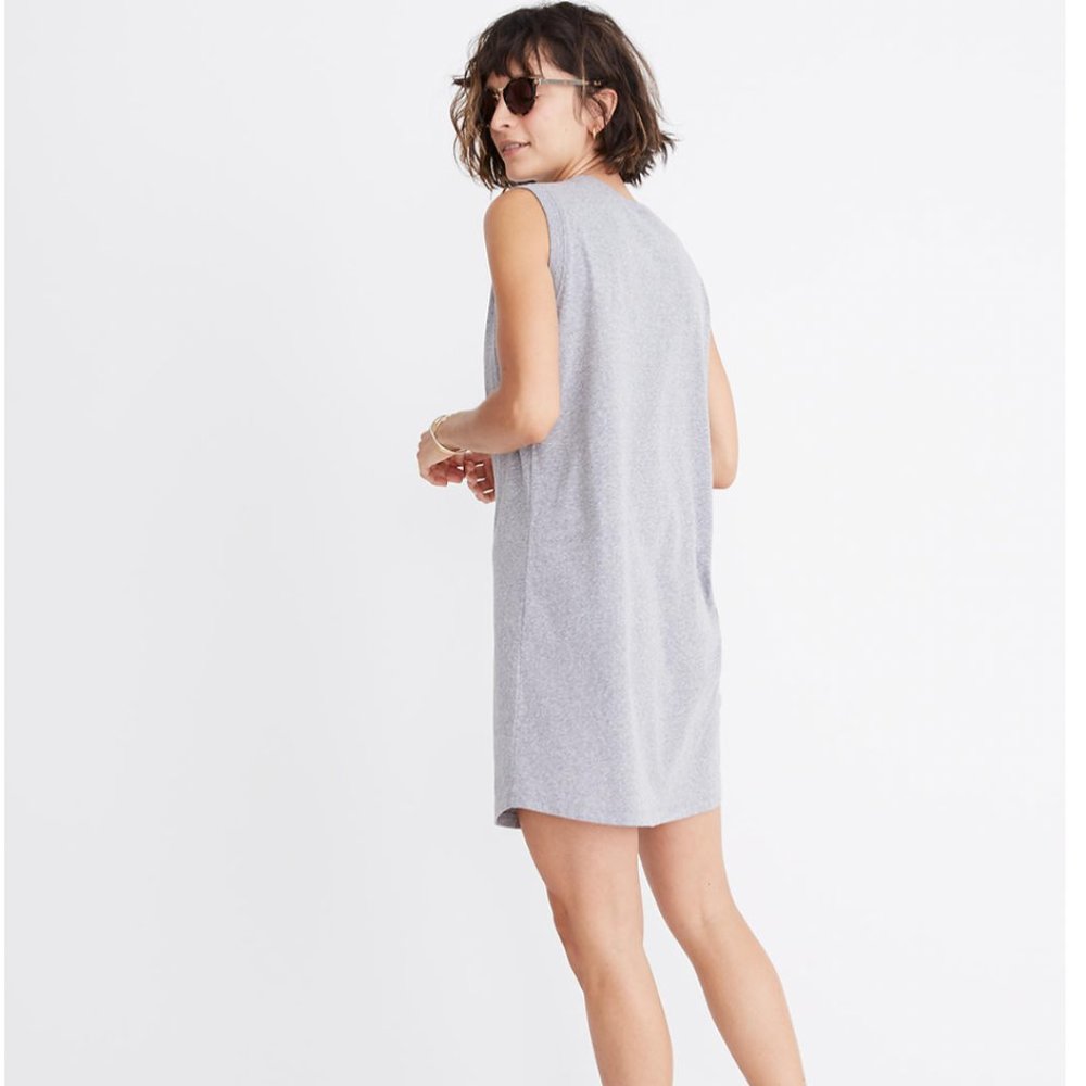 Madewell Tri Blend Muscle Tank Dress